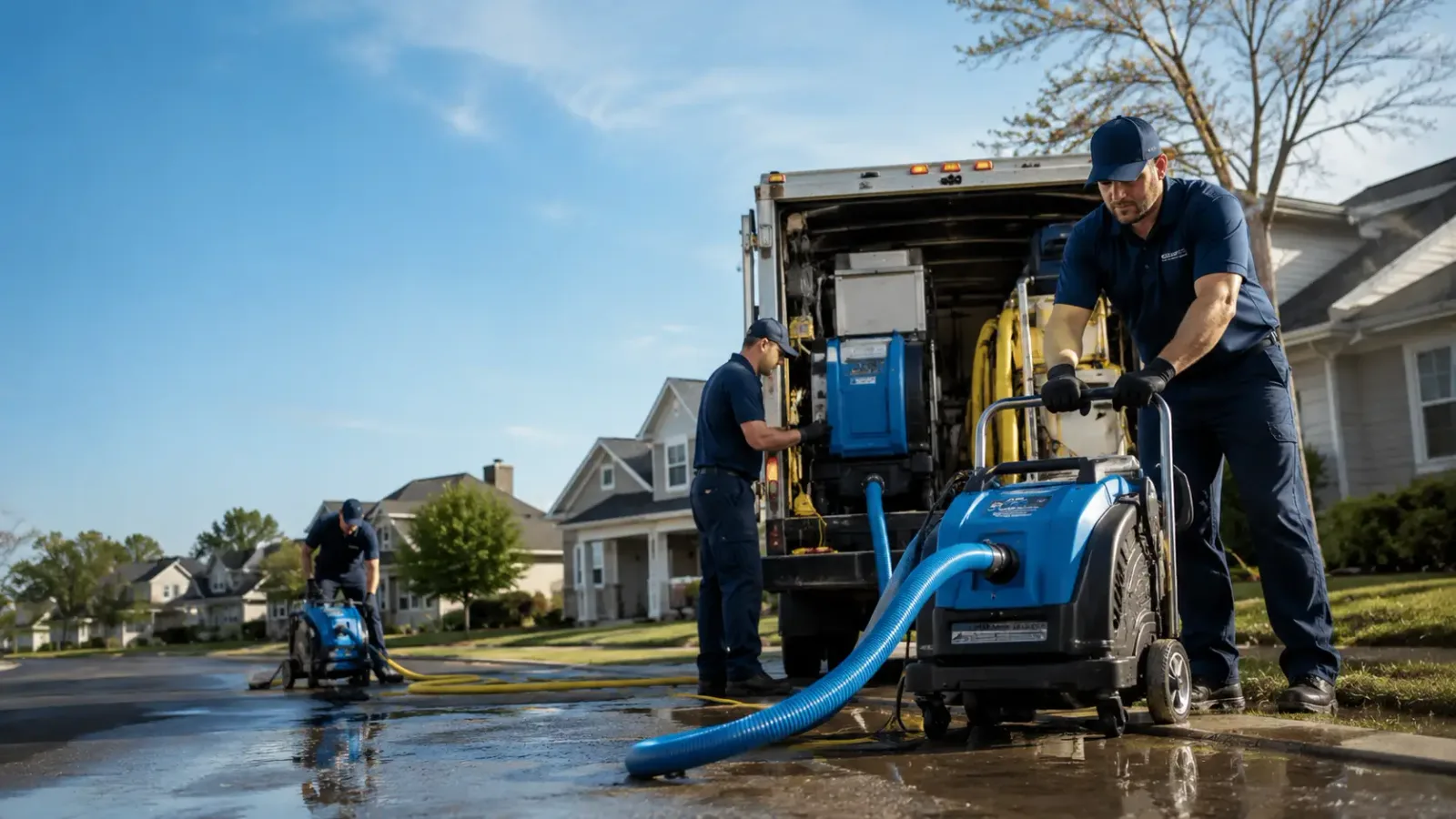 Flood Damage Cleanup in Kensington, MD